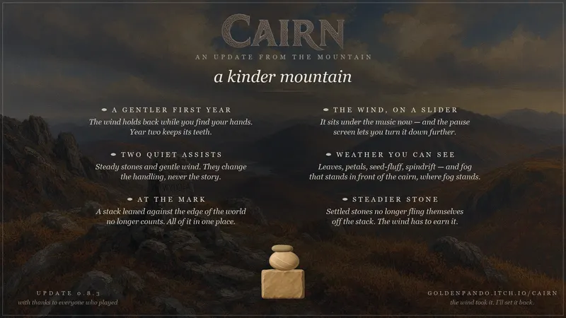 Screenshot from Cairn